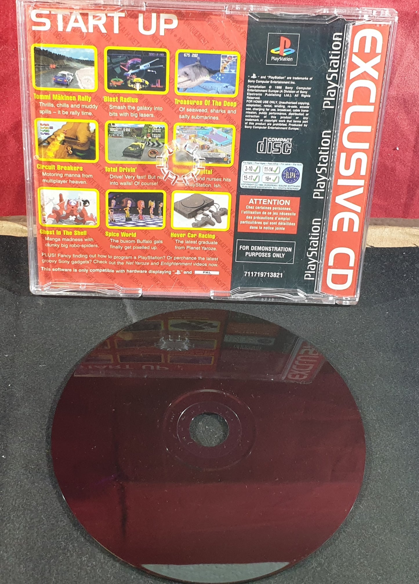 Sony Playstation 1 (PS1) Magazine Demo Disc 18 Vol 2