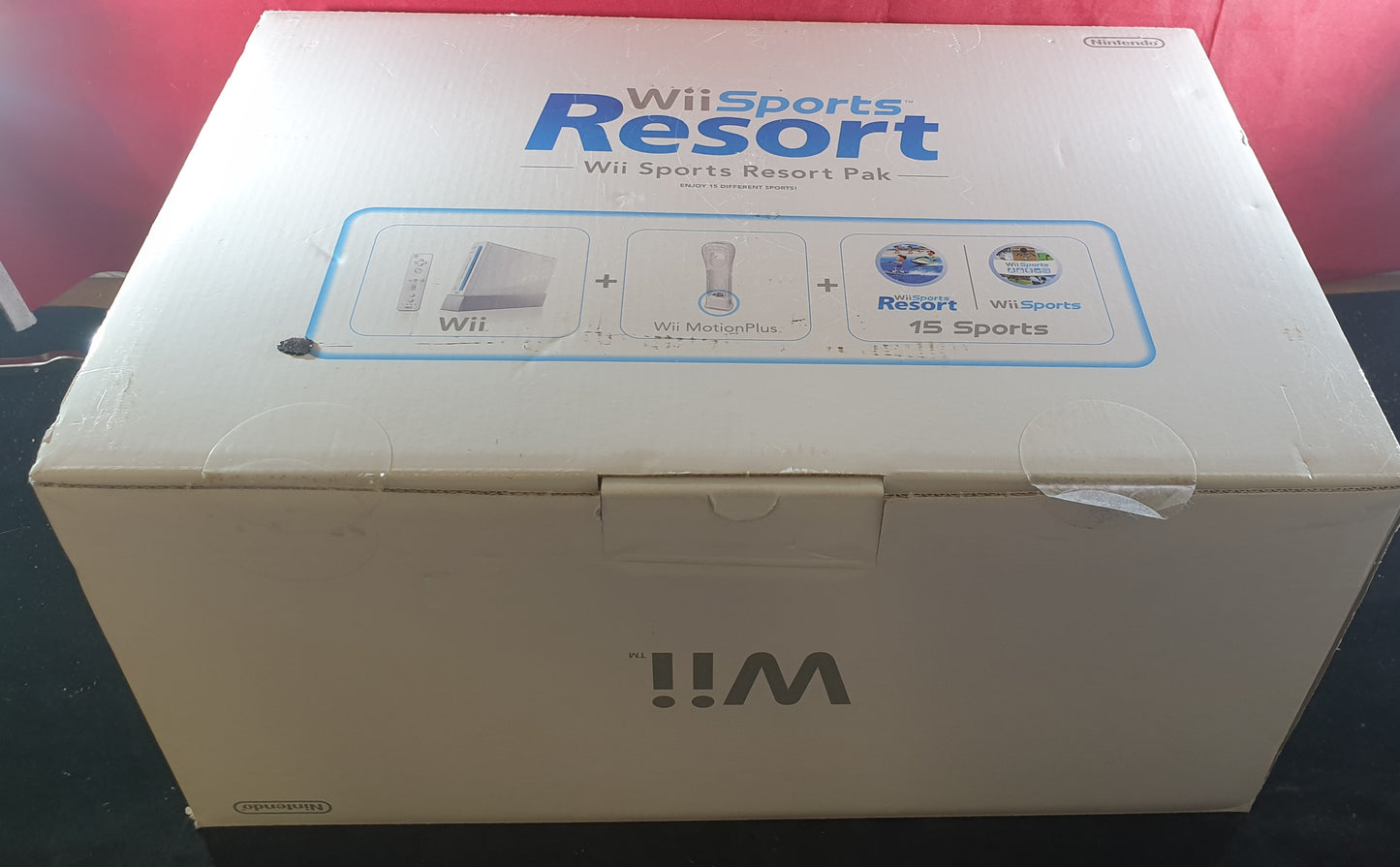 Boxed Nintendo Wii Console with MotionPlus & Wii Sports & Sports Resort