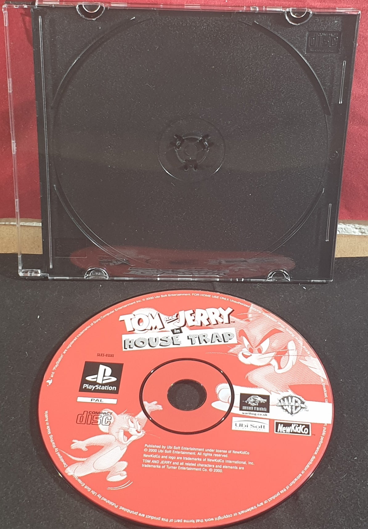 Tom and Jerry in House Trap Sony Playstation 1 (PS1) Game Disc Only