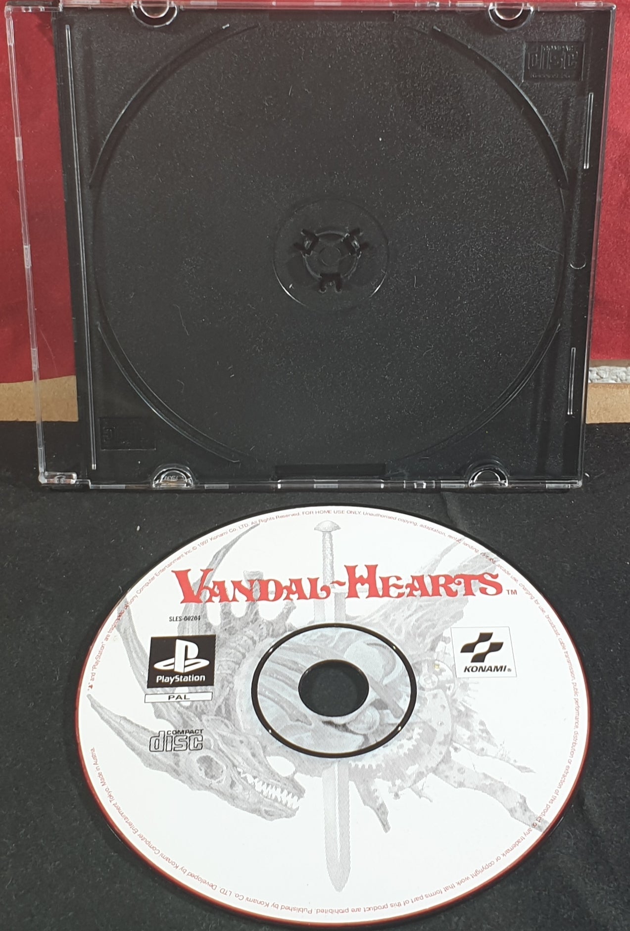 Vandal Hearts Sony Playstation 1 (PS1) Game Disc Only