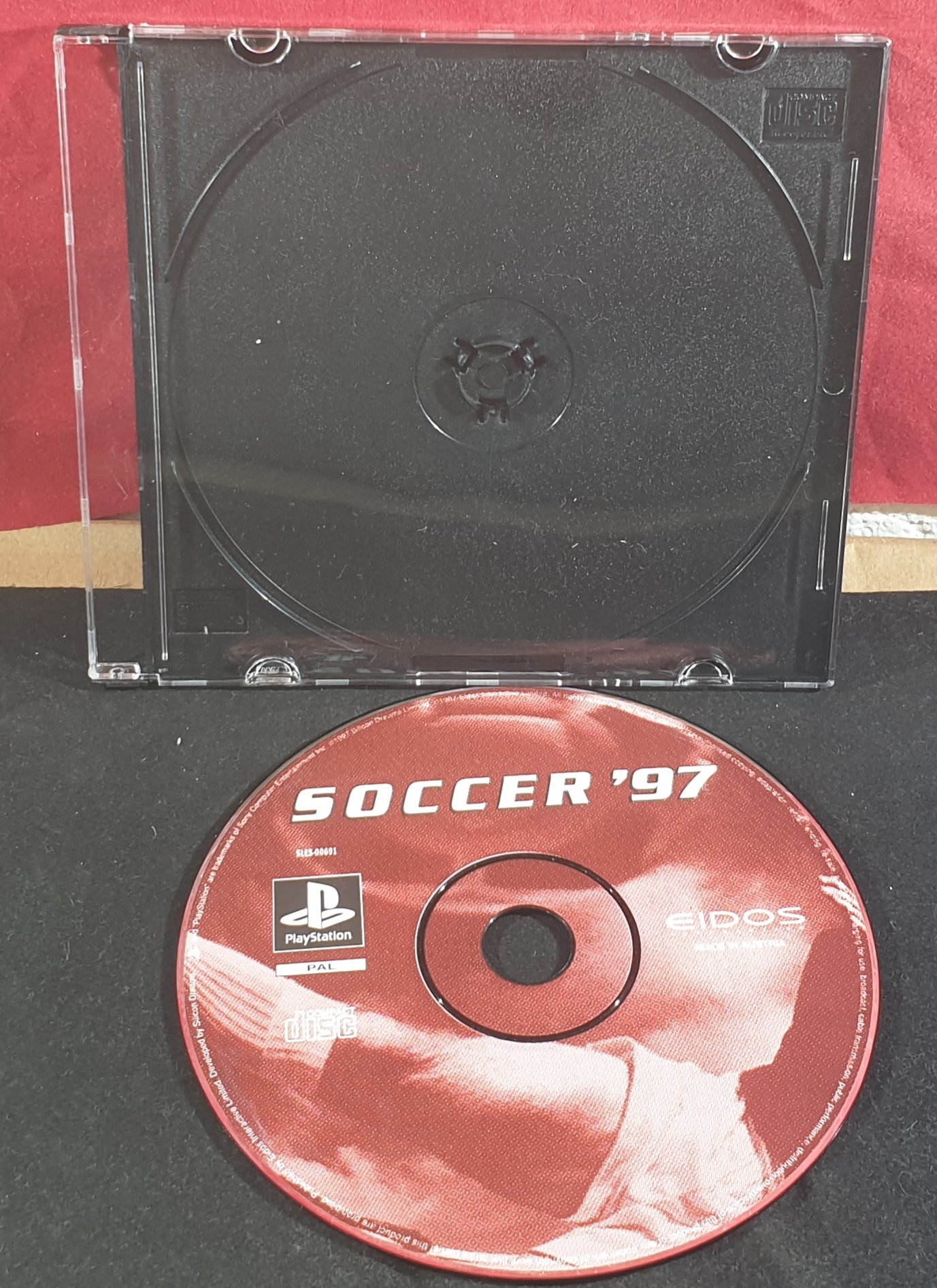 Soccer 97 Sony Playstation 1 (PS1) Game Disc Only