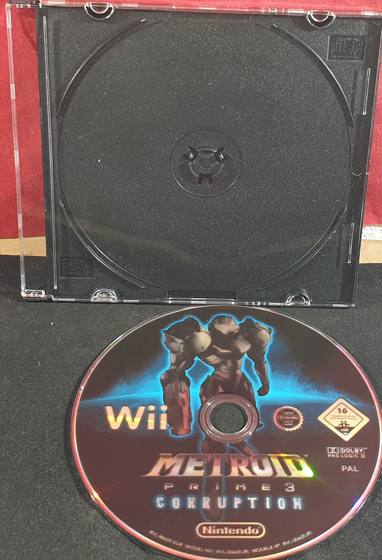 Metroid Prime 3 Corruption Nintendo Wii Game Disc Only