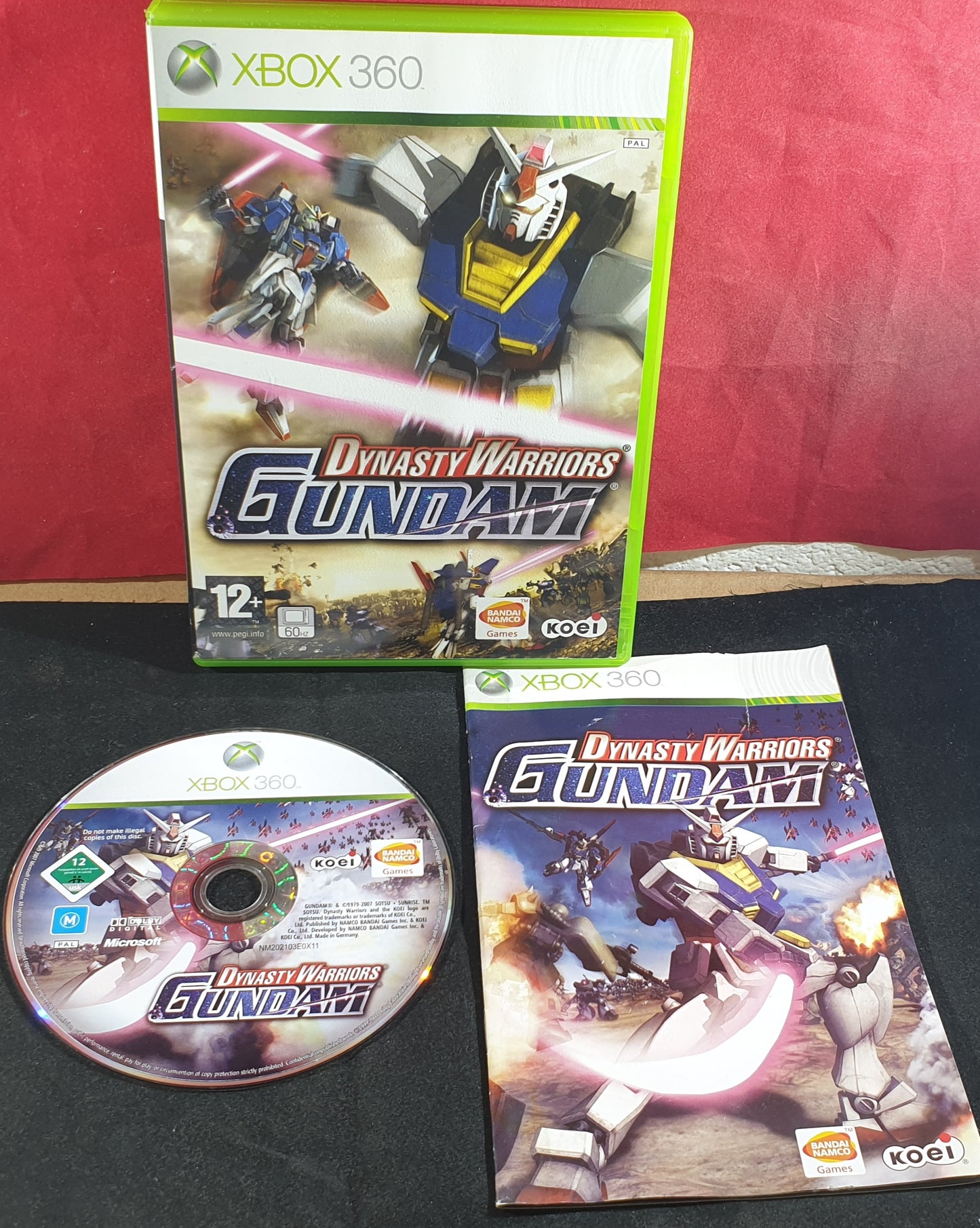 Dynasty Warriors Gundam Microsoft Xbox 360 Game
