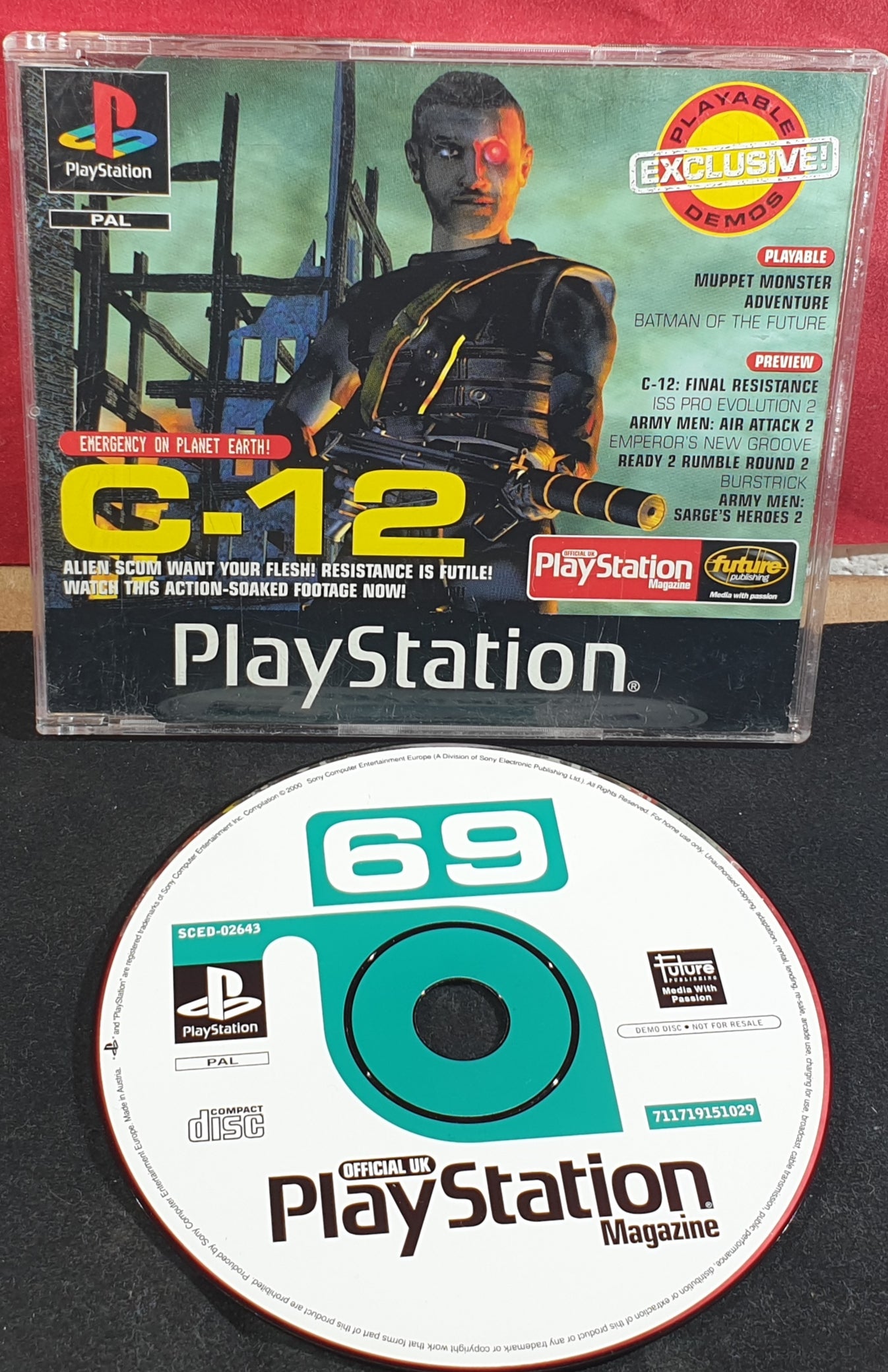 Sony Playstation 1 (PS1) Magazine Demo Disc 69