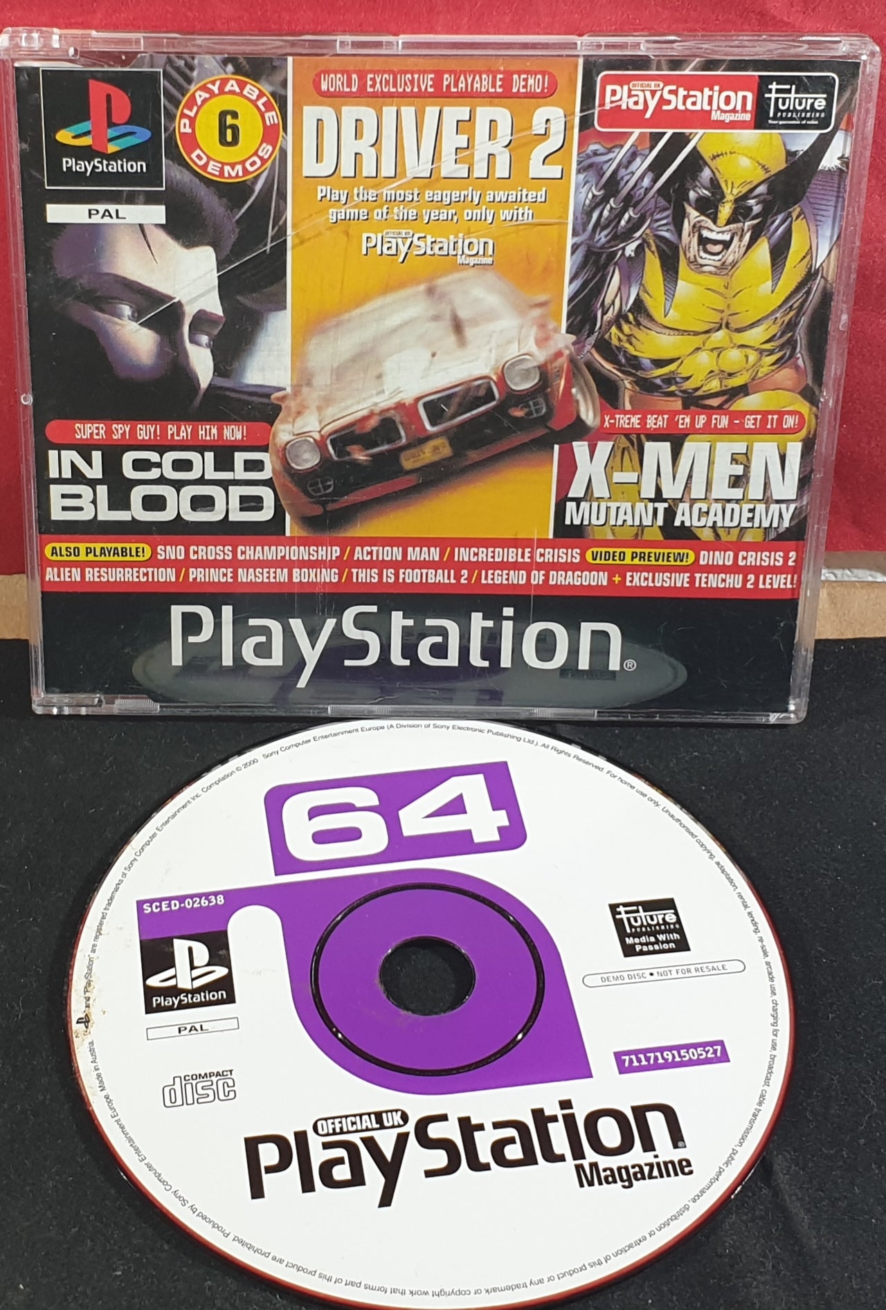 Sony Playstation 1 (PS1) Magazine Demo Disc 64