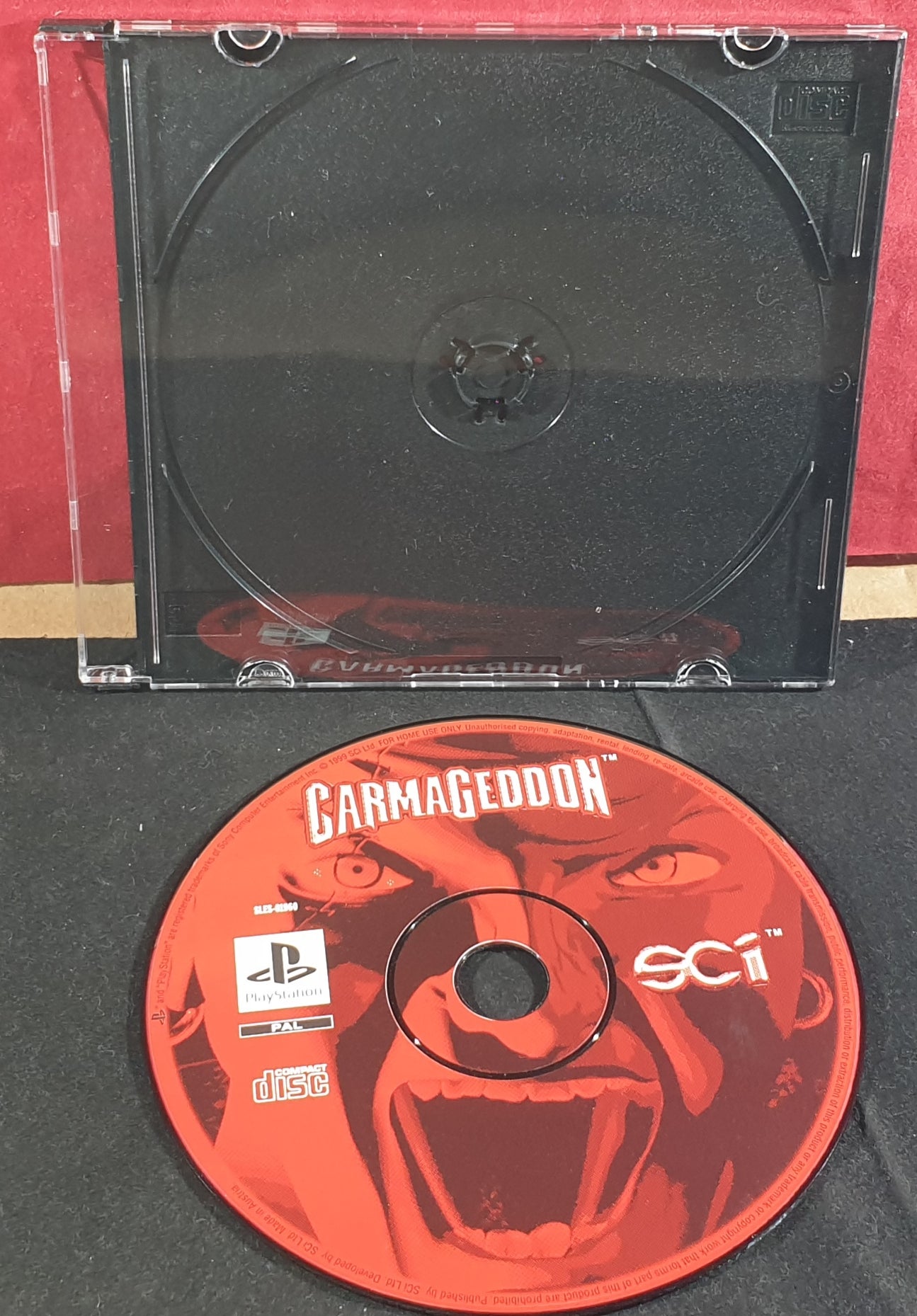Carmageddon Sony Playstation 1 (PS1) Game Disc Only