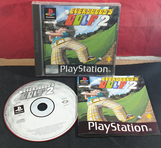 Everybody's Golf 2 AKA Hot Shots Golf 2 Sony Playstation 1 (PS1) Game