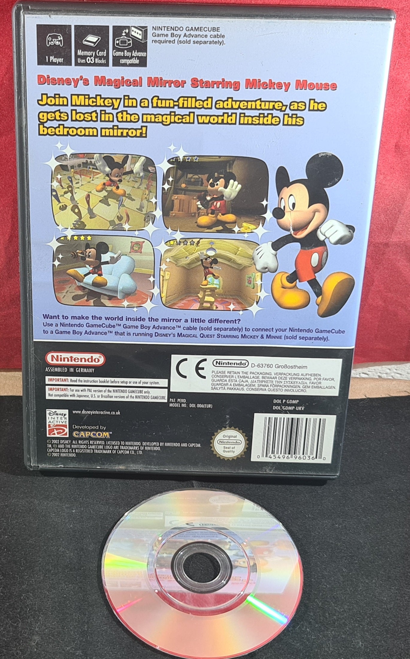 Disney's Magical Mirror Starring Mickey Mouse Nintendo GameCube Game