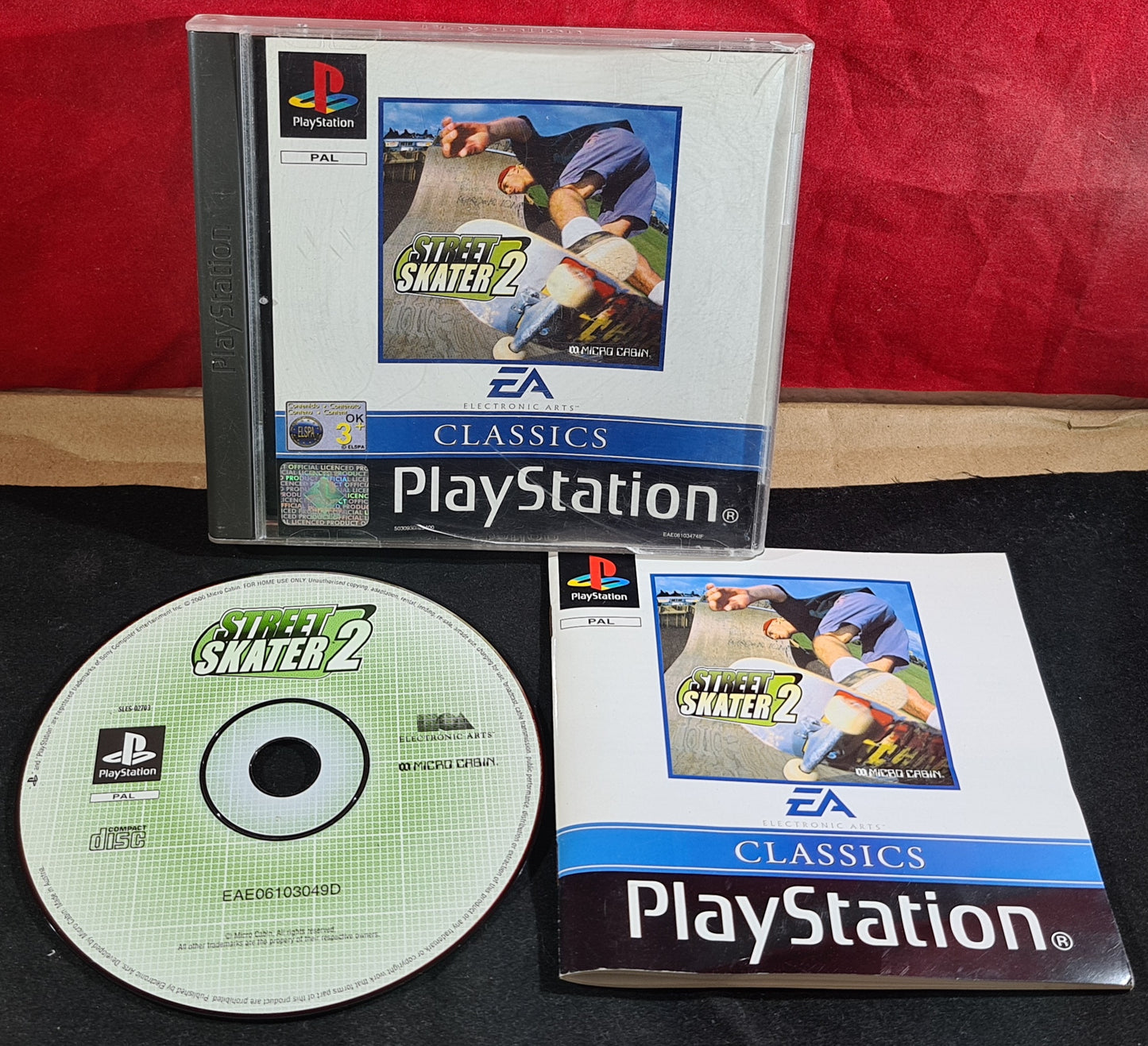 Street Skater 2 Classics Sony Playstation 1 (PS1) Game