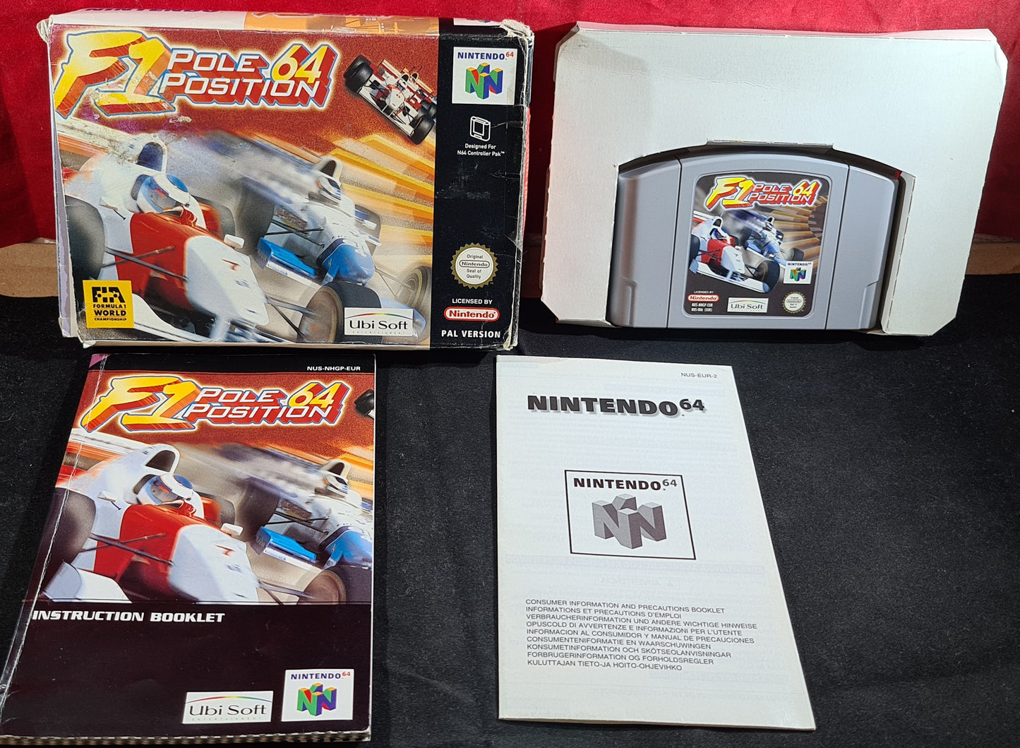 F1 Pole Position Nintendo 64 (N64) Game