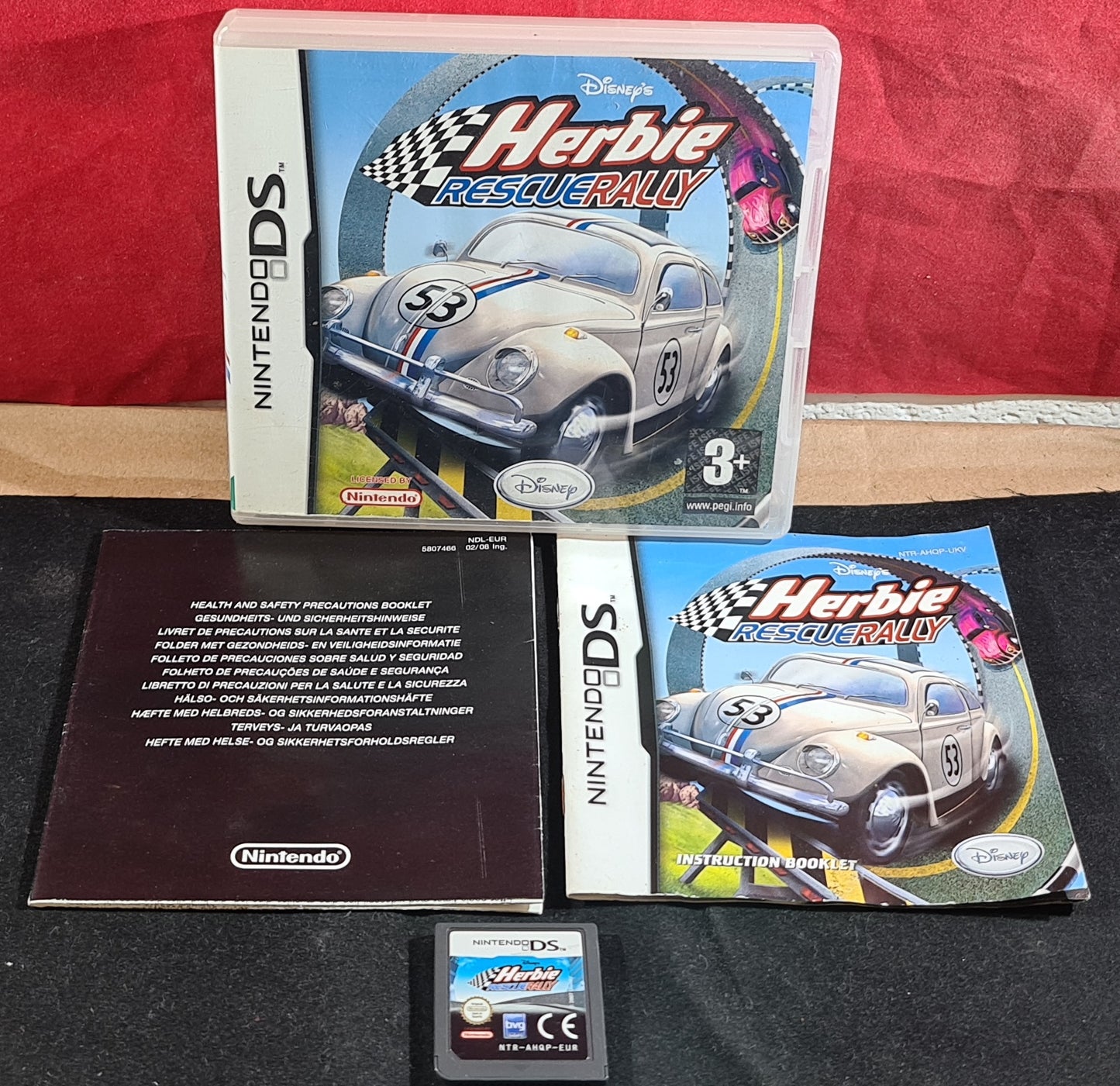 Herbie Rescue Rally Nintendo DS Game