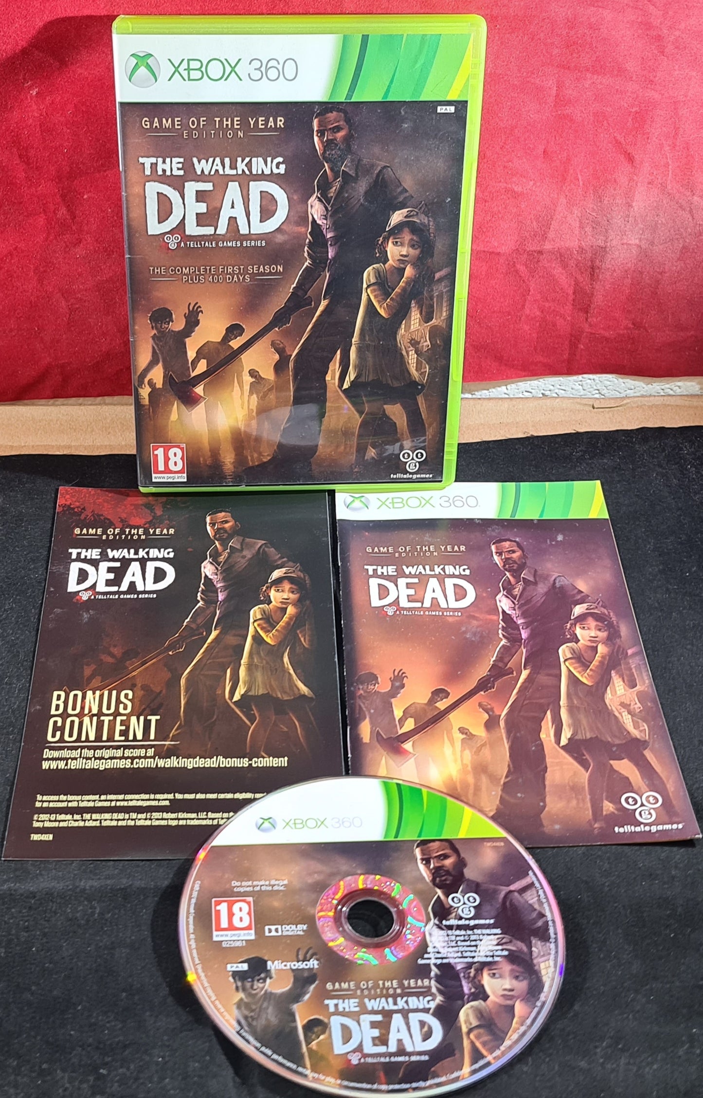 The Walking Dead A Telltale Series Game of the Year Edition Microsoft Xbox 360 Game