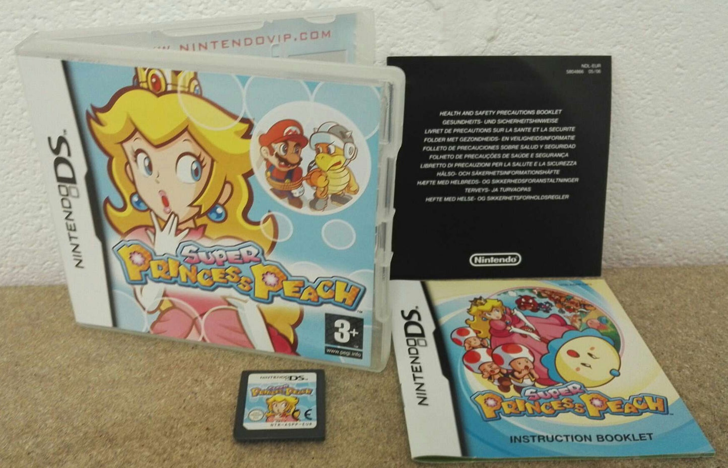 Super Princess Peach Nintendo DS Game