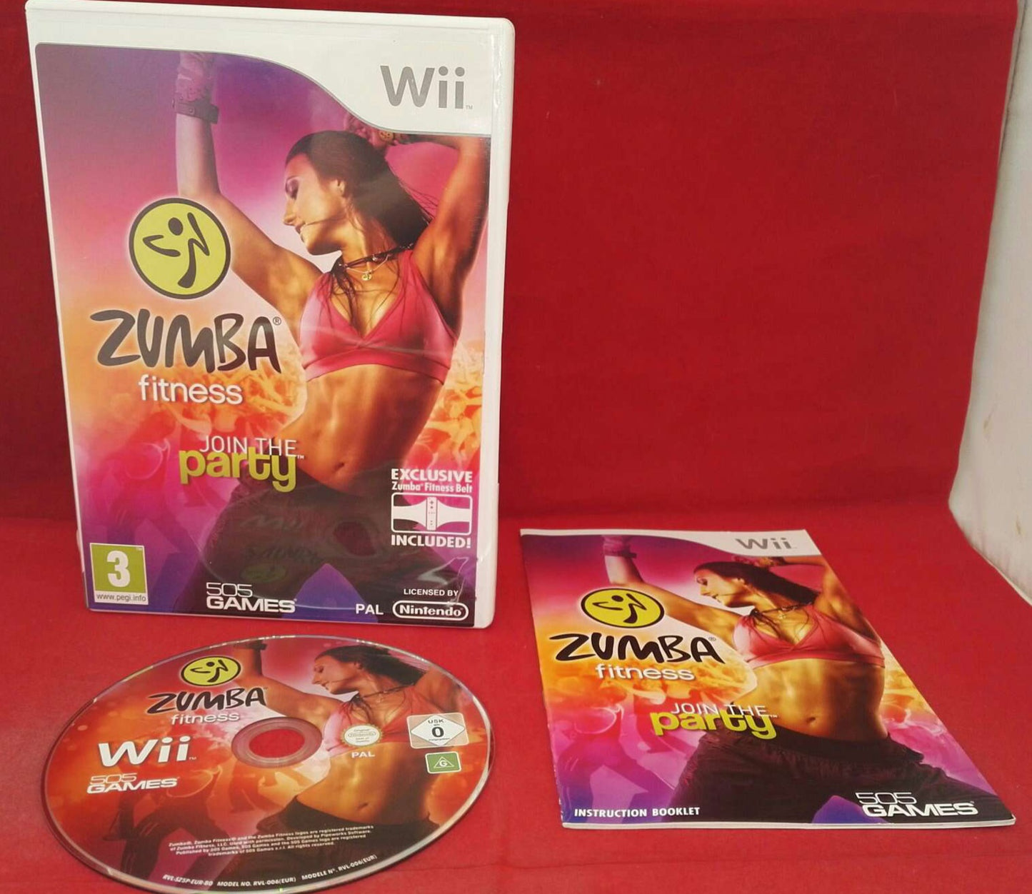 Zumba Fitness Nintendo Wii Game
