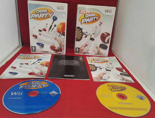 Game Party & More Game Party Nintendo Wii Game Bundle