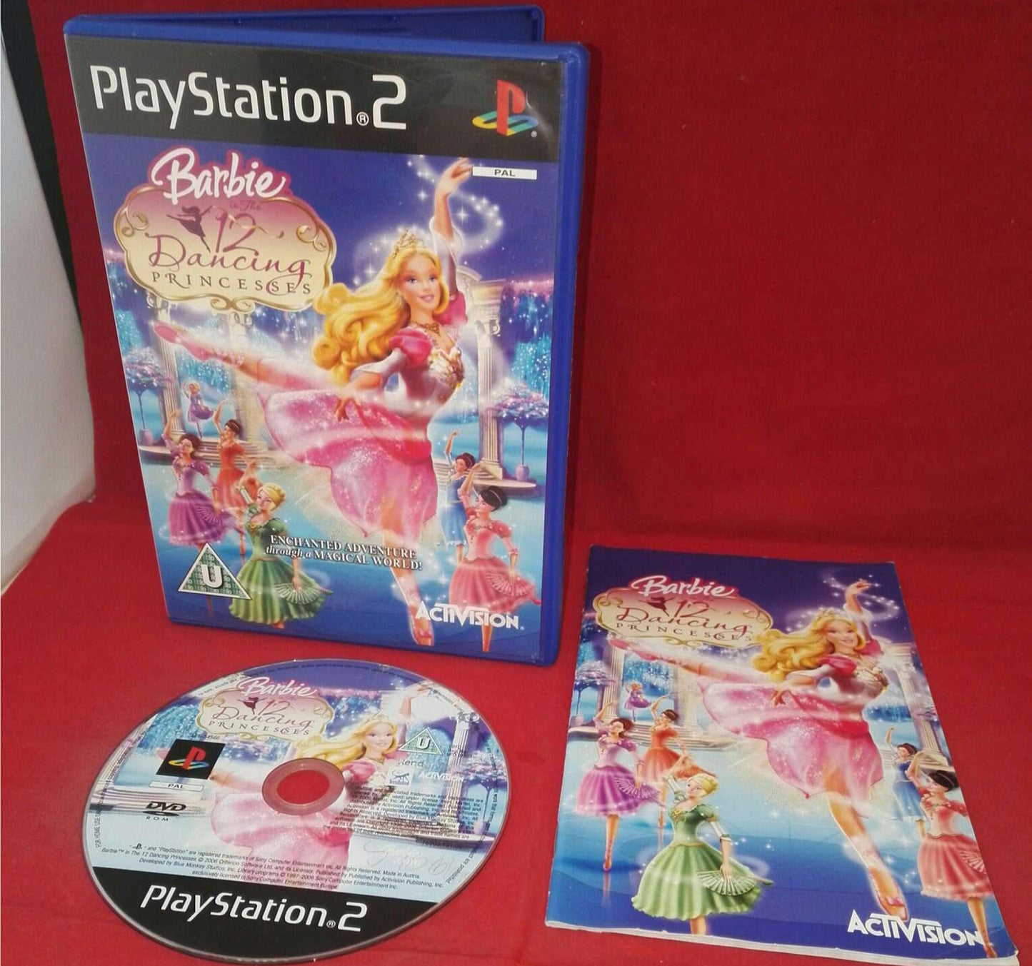 Barbie in the 12 Dancing Princesses Sony Playstation 2 (PS2) Game