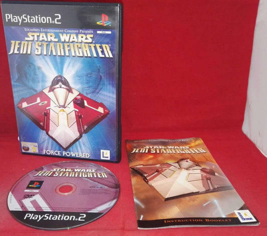 Star Wars Jedi Starfighter Sony Playstation 2 (PS2) Game