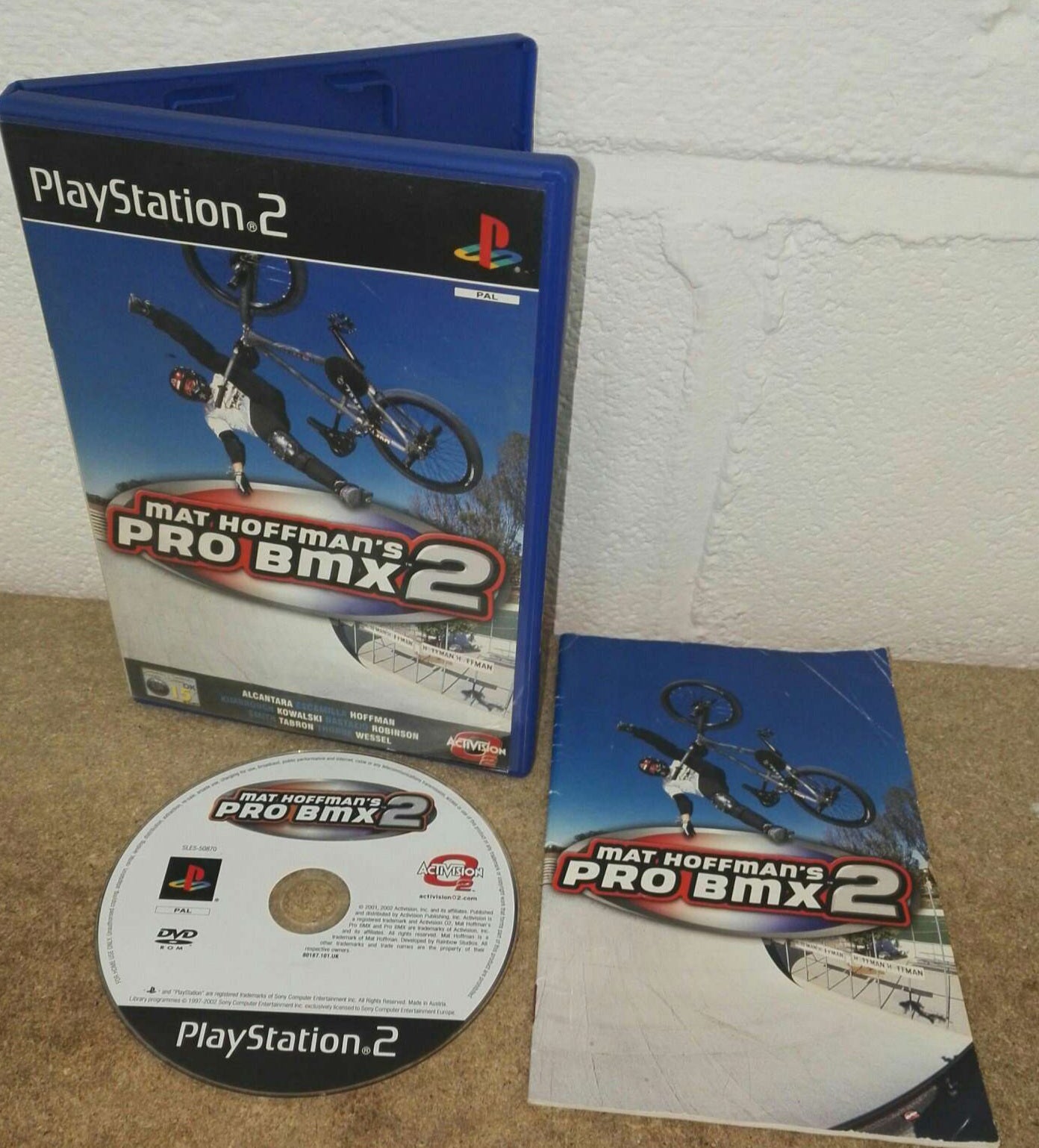 Mat Hoffman's Pro BMX 2 Sony Playstation 2 (PS2) Game