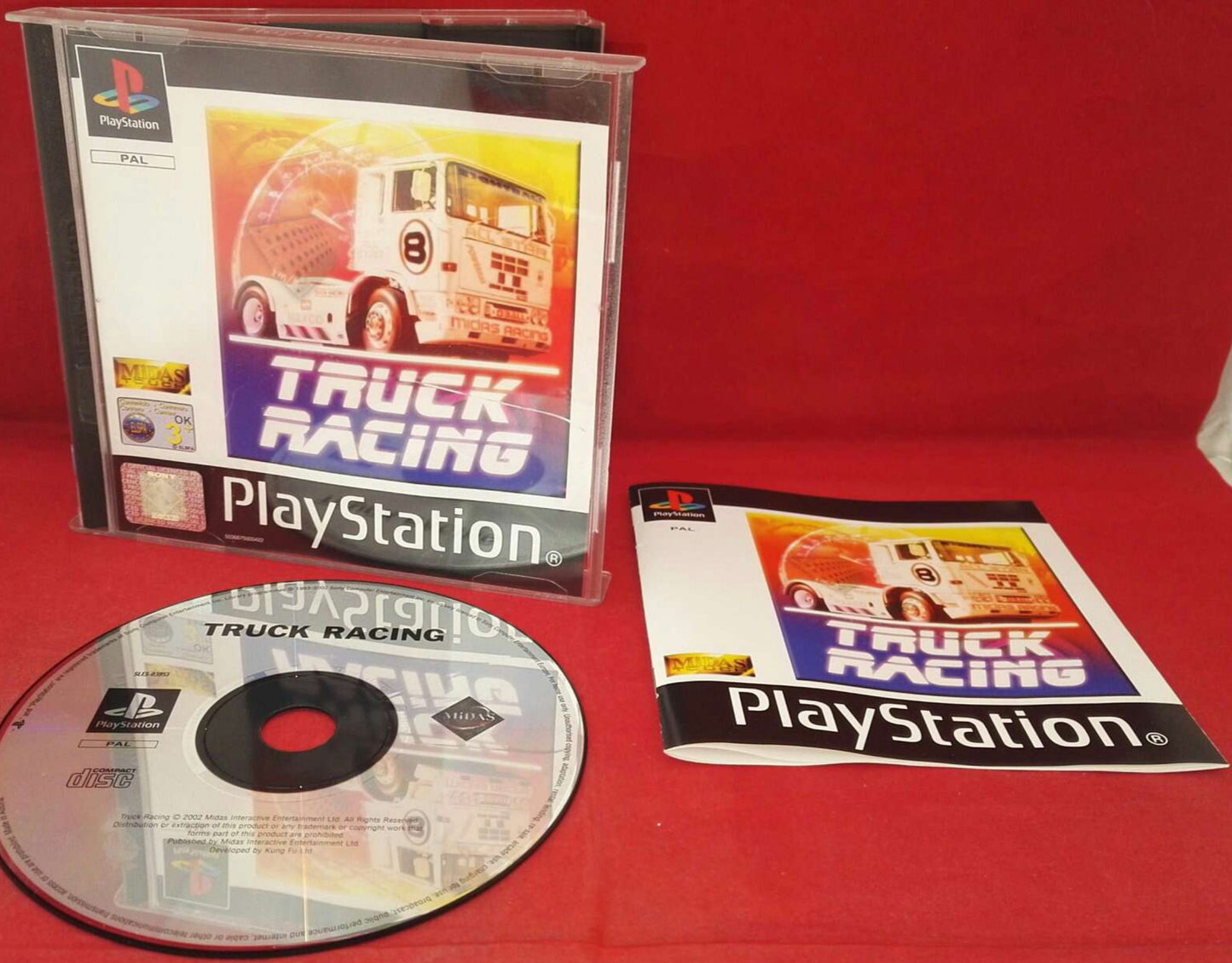 Truck Racing Sony Playstation 1 (PS1) Game