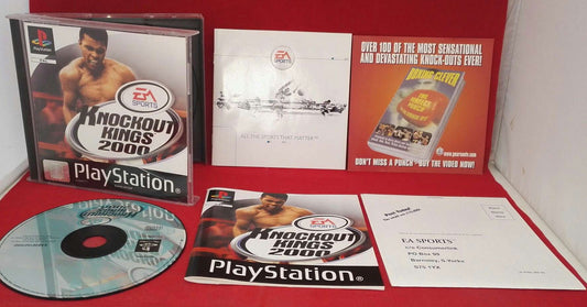 Knockout Kings 2000 Black Label Sony Playstation 1 (PS1) Game