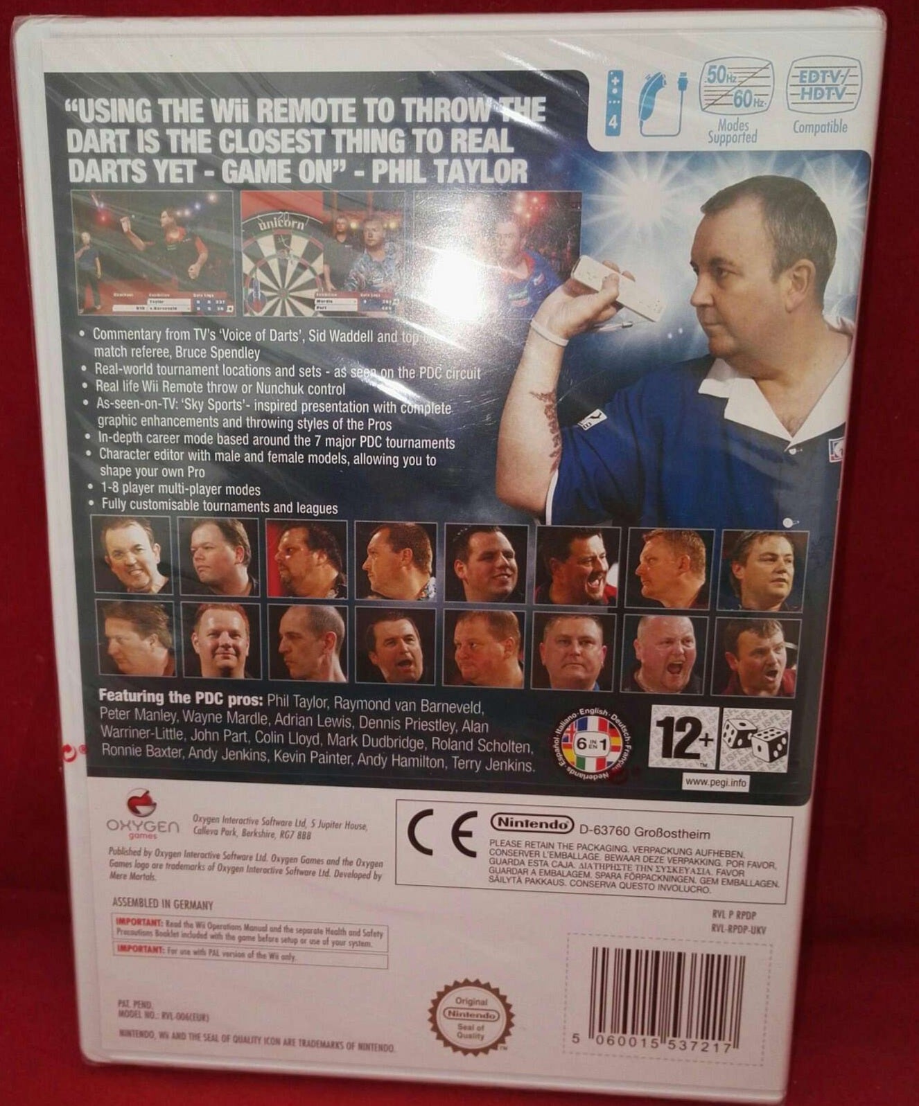 Brand New and Sealed PDC World Championship Darts 2008 Nintendo Wii Game