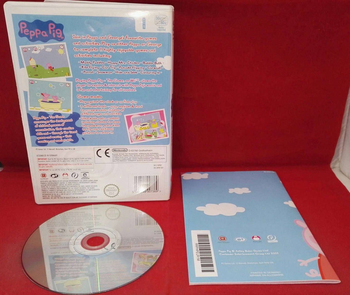 Peppa Pig the Game Nintendo Wii Game