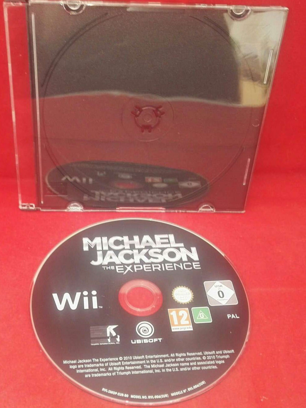Michael Jackson the Experience Nintendo Wii Game Disc Only