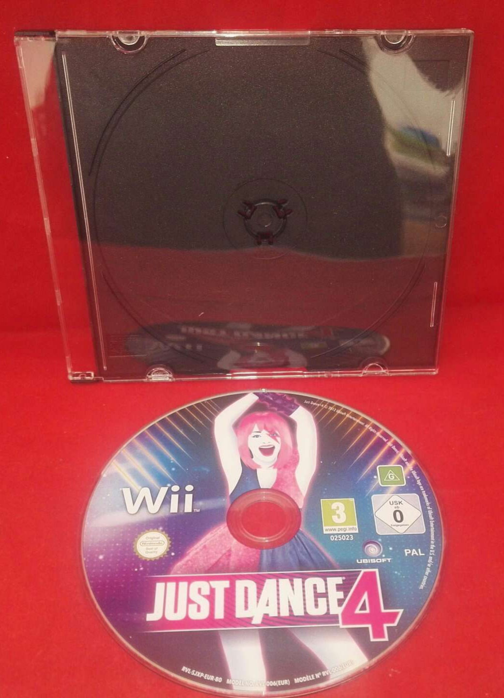 Just Dance 4 Nintendo Wii Game Disc Only