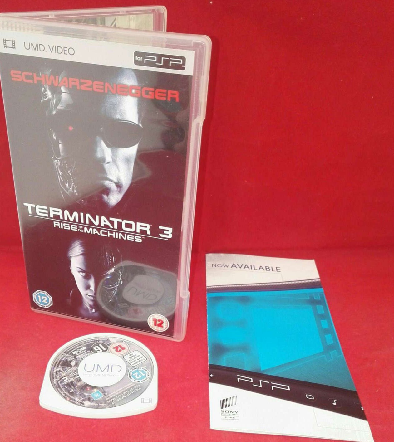 Terminator 3 Rise of the Machines Sony PSP UMD