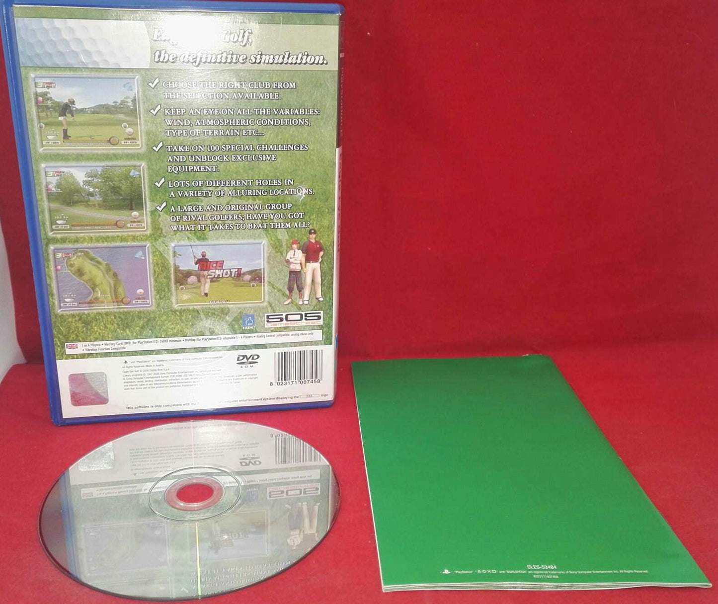 Eagle Eye Golf Sony Playstation 2 (PS2) Game