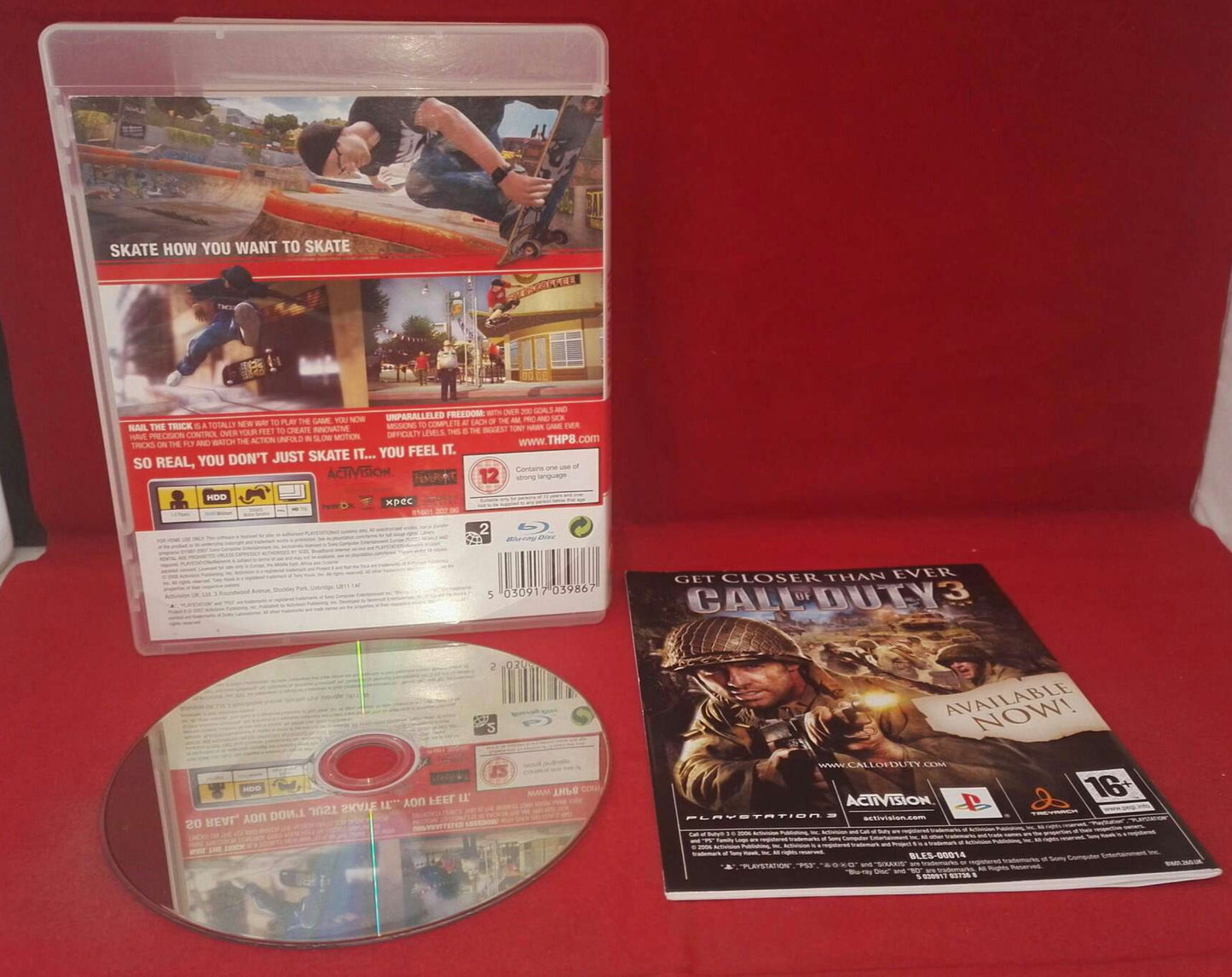 Tony Hawk's Project 8 Sony Playstation 3 (PS3) Game