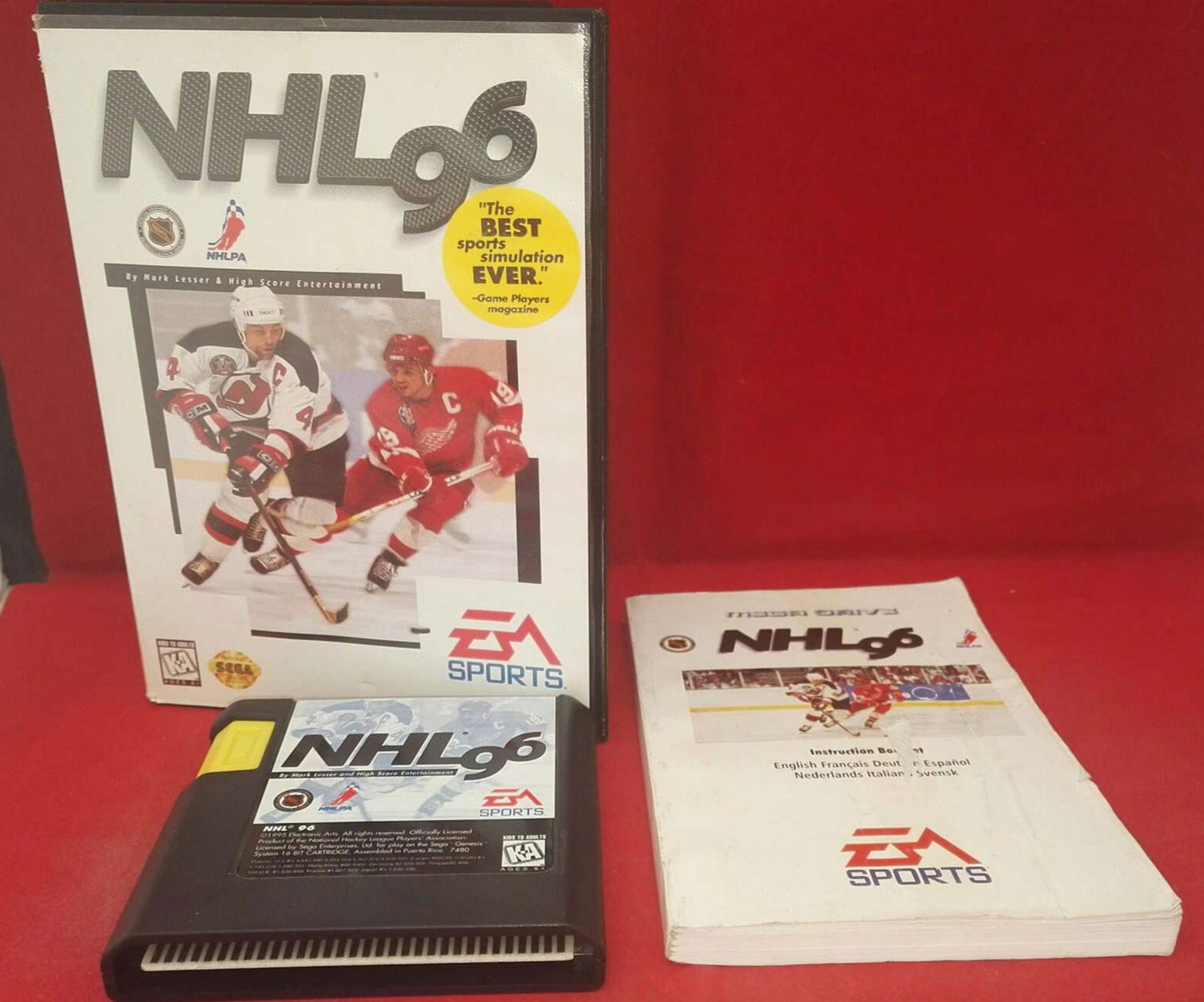 NHL 96 Sega Mega Drive Game