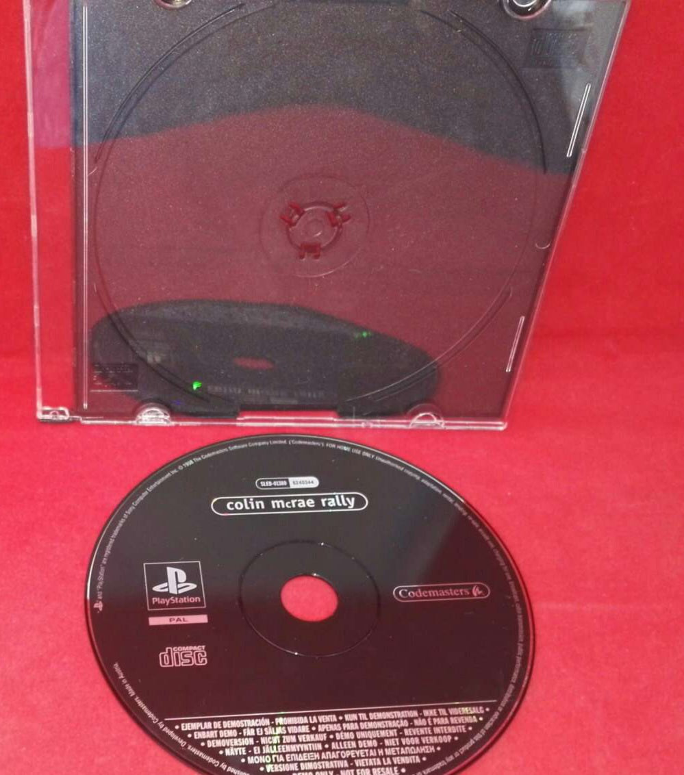 Colin McRae Rally Sony Playstation 1 (PS1) Demo Disc Only (Ultra Rare)
