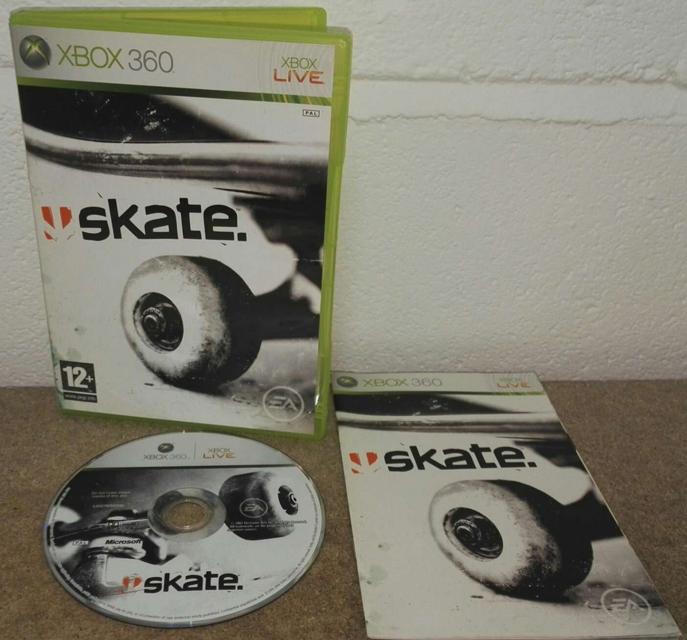 Skate Microsoft Xbox 360 Game