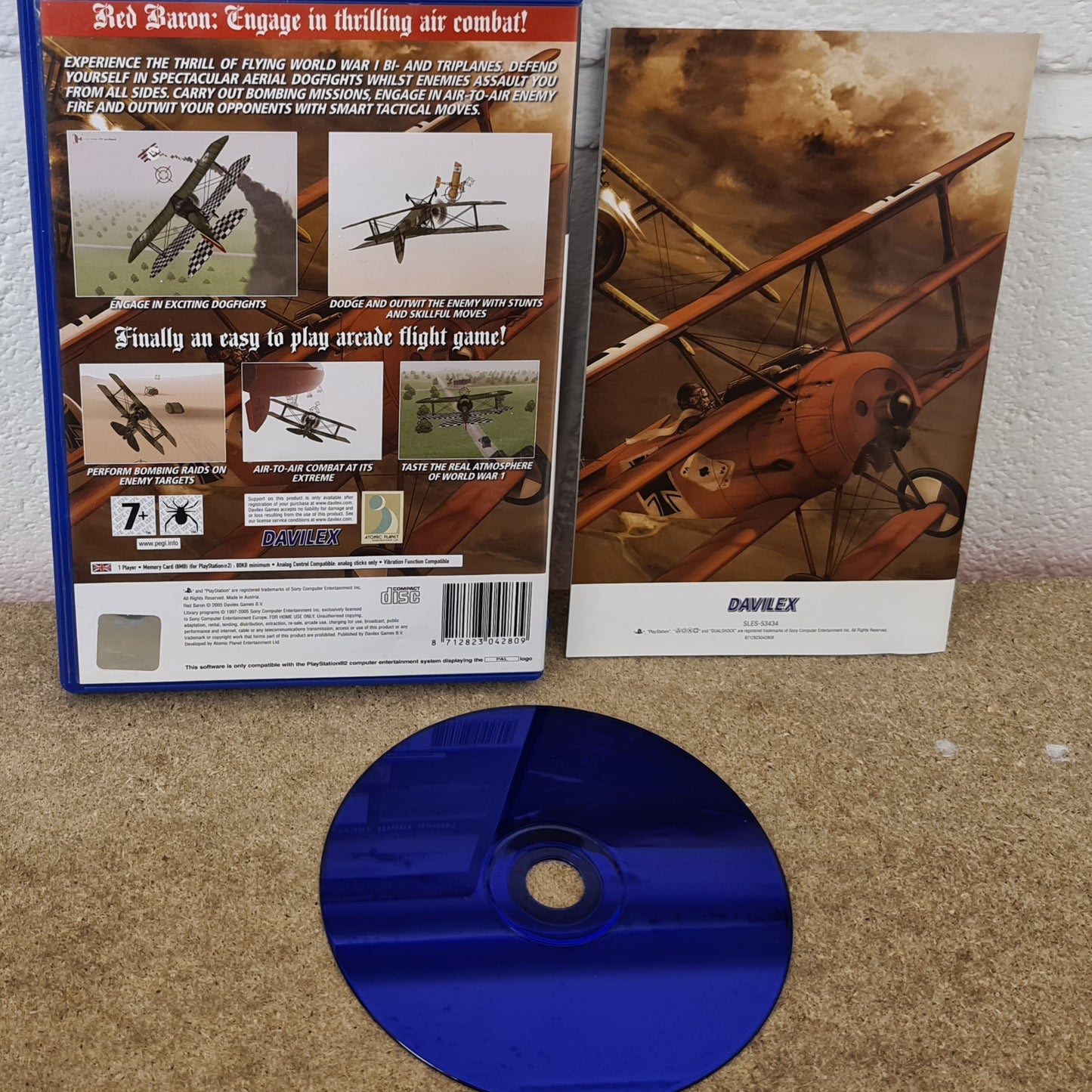 Red Baron Sony Playstation 2 (PS2) Game