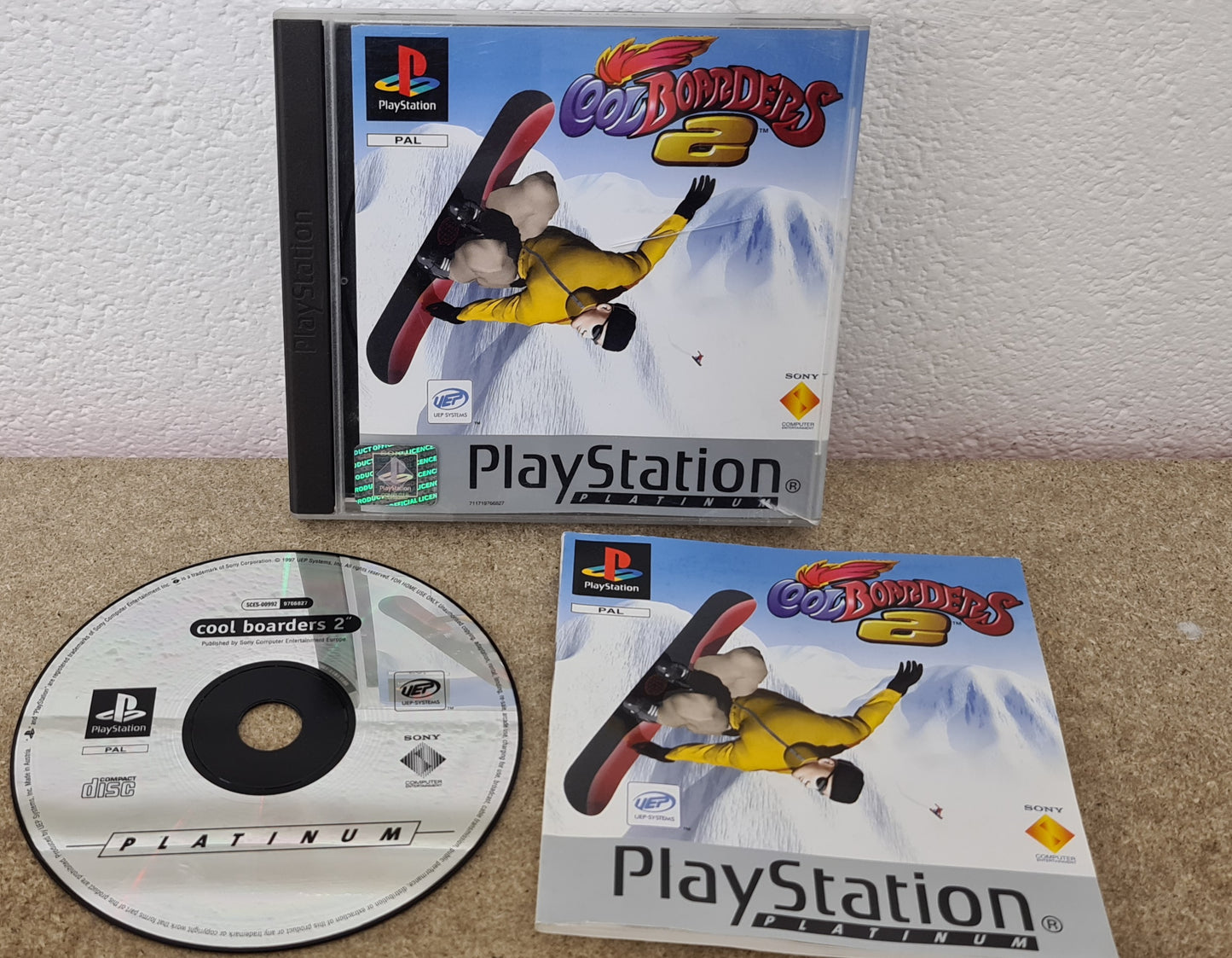 Cool Boarders 2 Sony Playstation 1 (PS1) Game