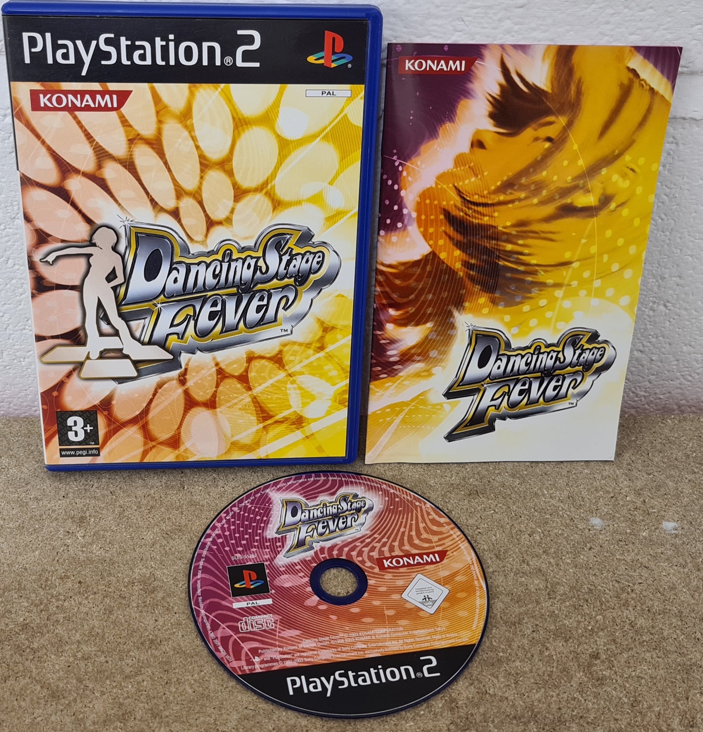 Dancing Stage Fever Sony Playstation 2 (PS2) Game