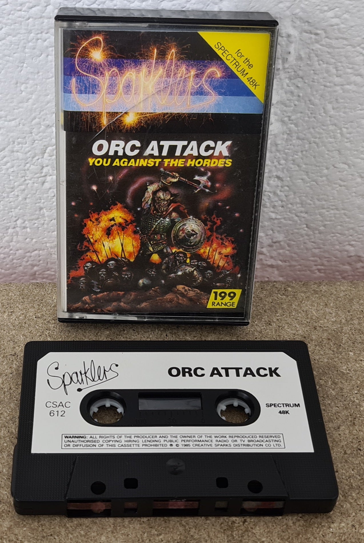 Orc Attack ZX Spectrum Game