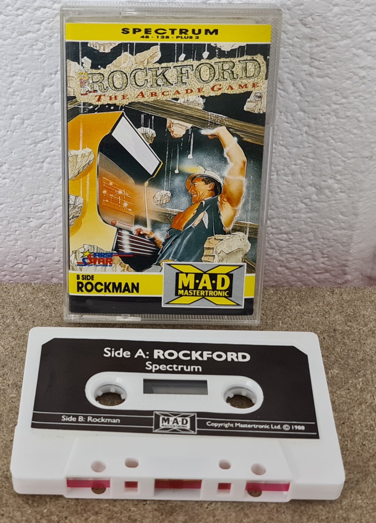 Rockford ZX Spectrum Game
