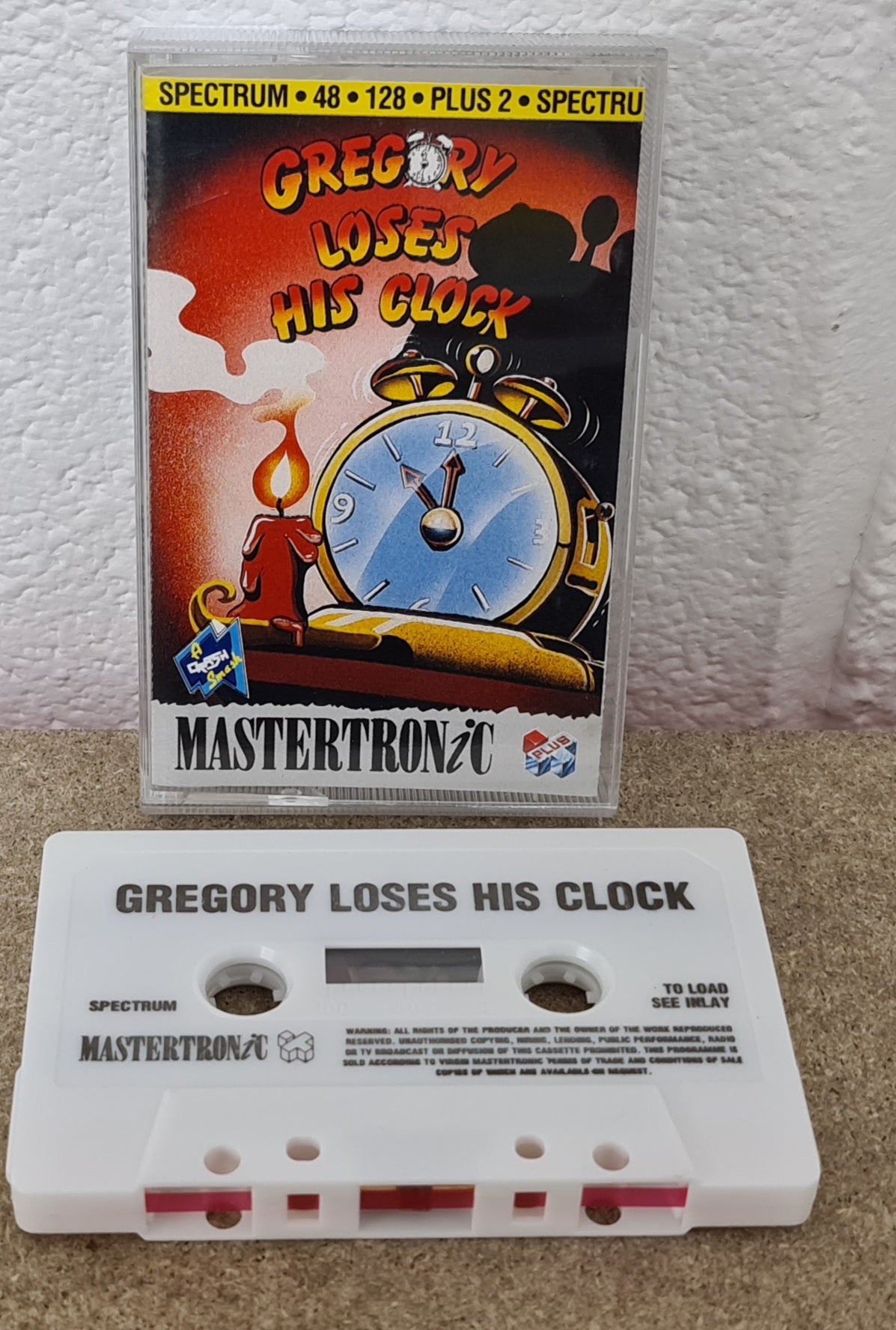 Gregory Loses his Clock ZX Spectrum Game