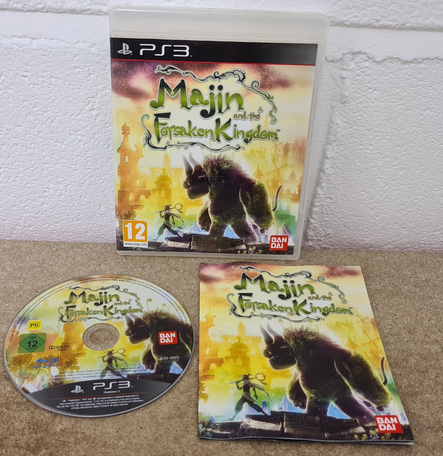 Majin and the Forsaken Kingdom Sony Playstation 3 (PS3) Game