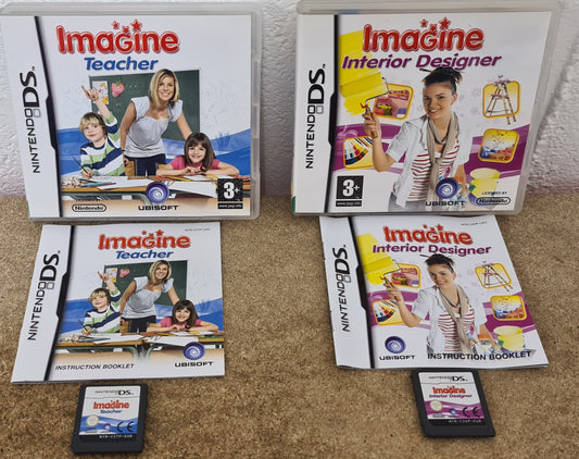 Imagine Interior & Teacher Nintendo DS Game Bundle