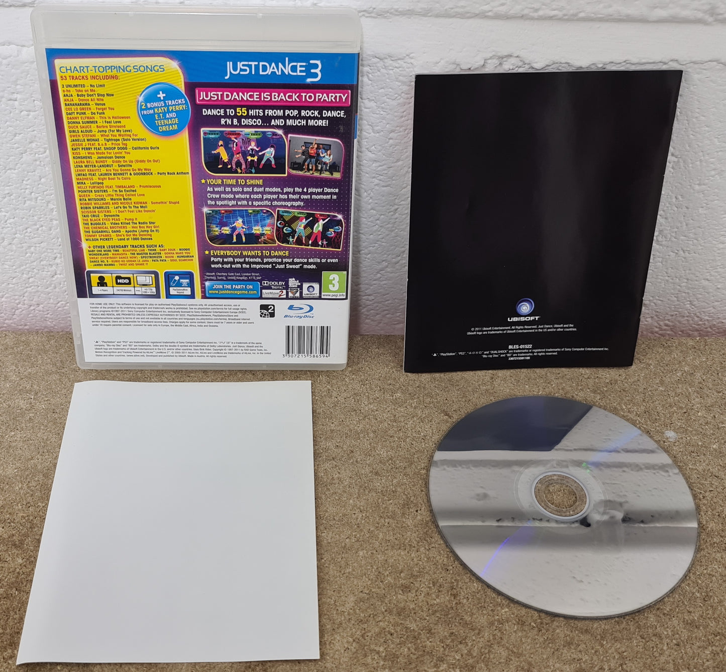 Just Dance 3 Special Edition Sony Playstation 3 (PS3) Game