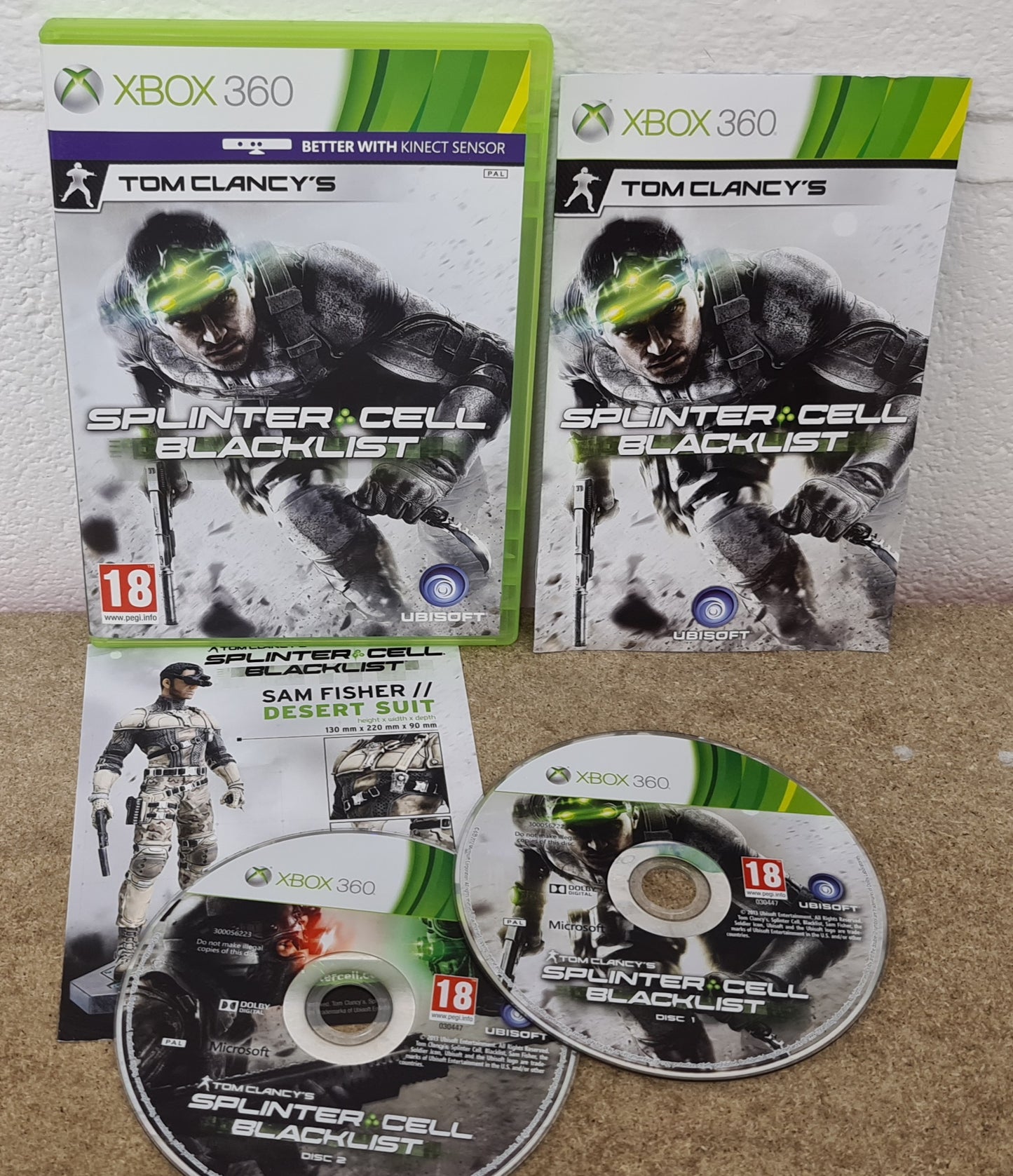 Splinter Cell Blacklist Microsoft Xbox 360 Game