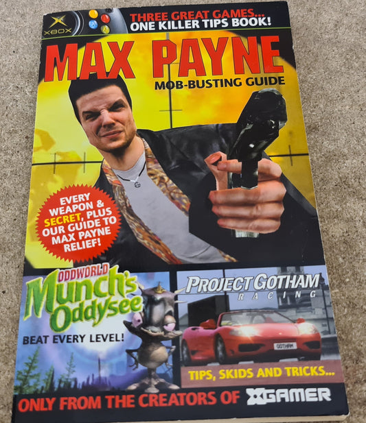Xgamer Max Payne, Munch's Oddysee & Project Gotham RARE Hint & Cheat Book