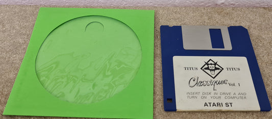 Classiques Vol 1 Atari ST RARE Game Disk Only