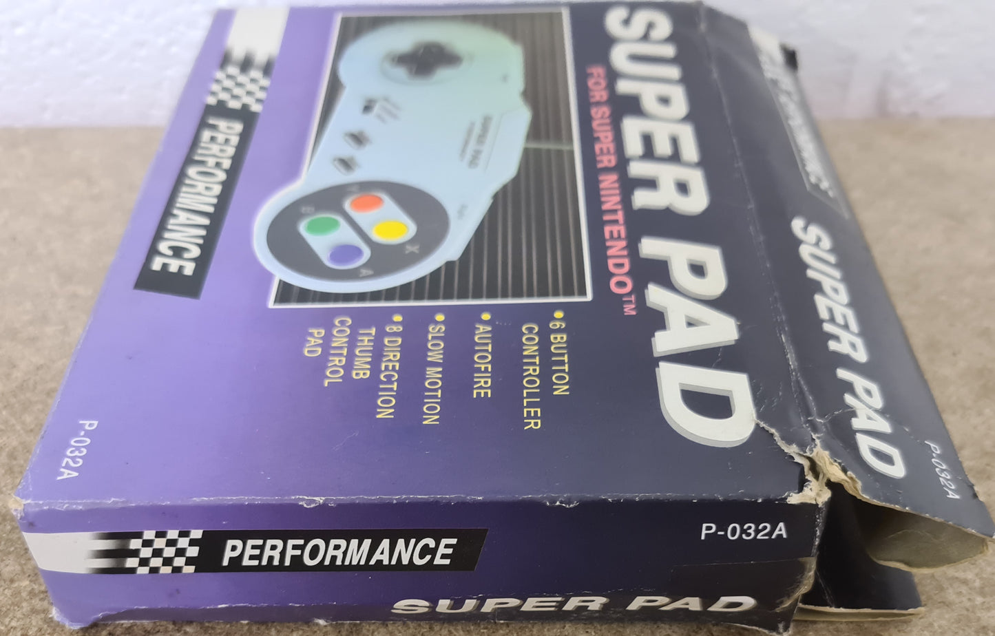 Boxed Super Pad by Performance Controller Super Nintendo Entertainment System (SNES) AccessoryS