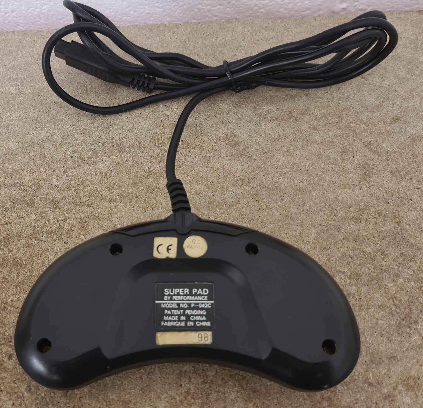 Super Pad 6 Button Controller by Performance Sega Mega Drive Accessory