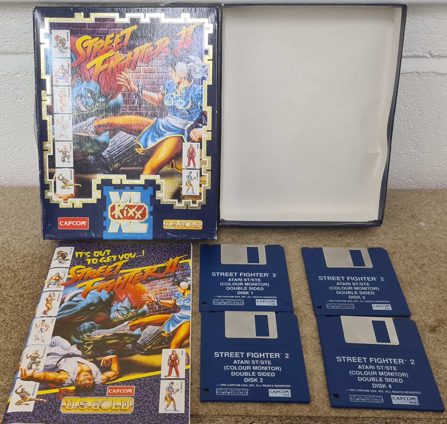 Street Fighter II Atari ST Game