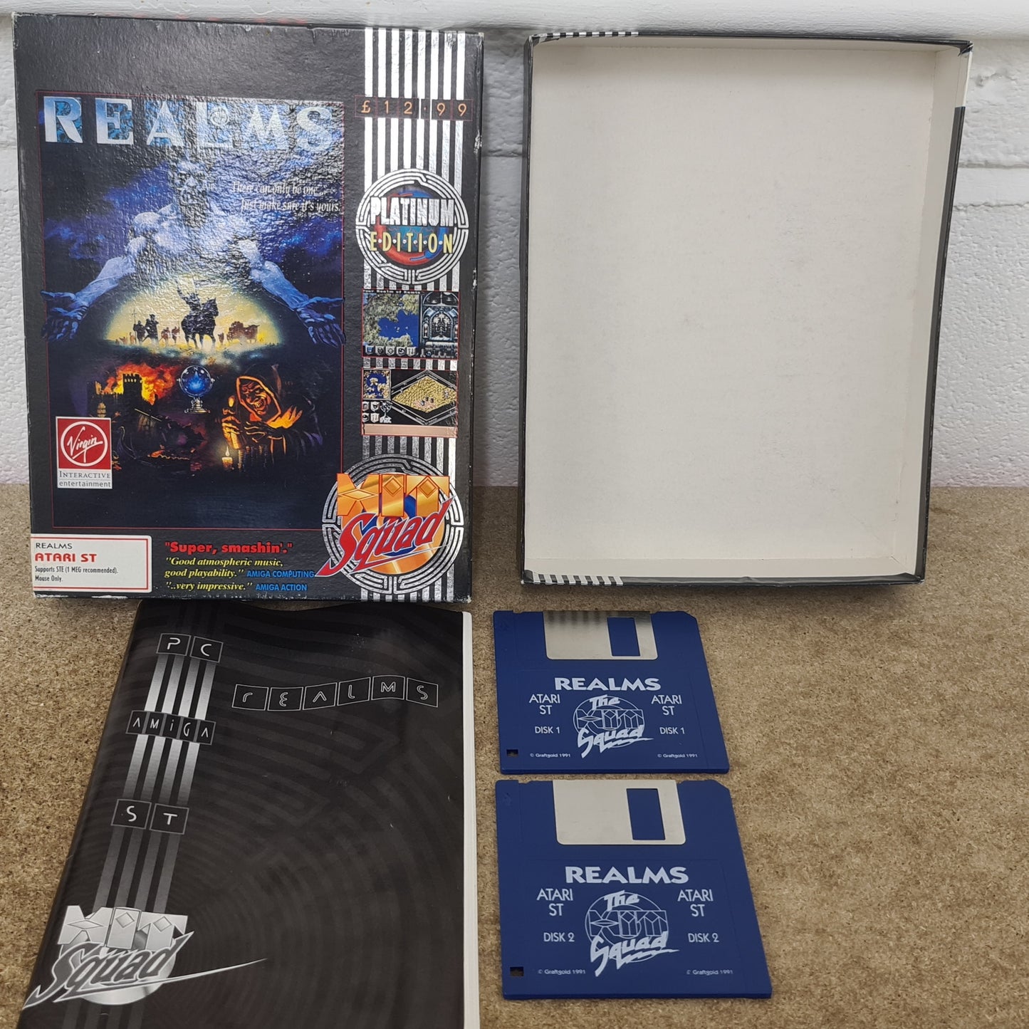 Realms Platinum Edition Atari ST Game